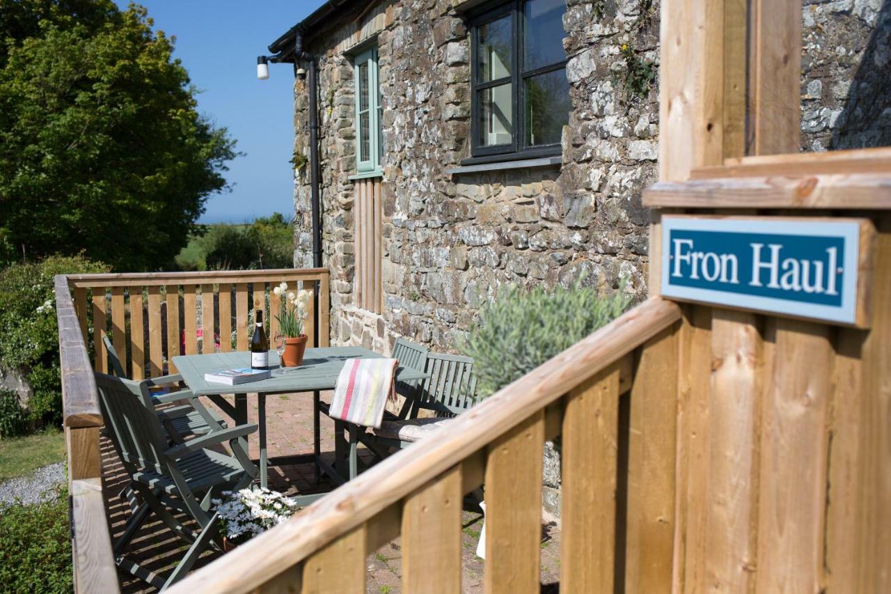 Cwm Connell Coastal Cottages Moylgrove Exterior foto